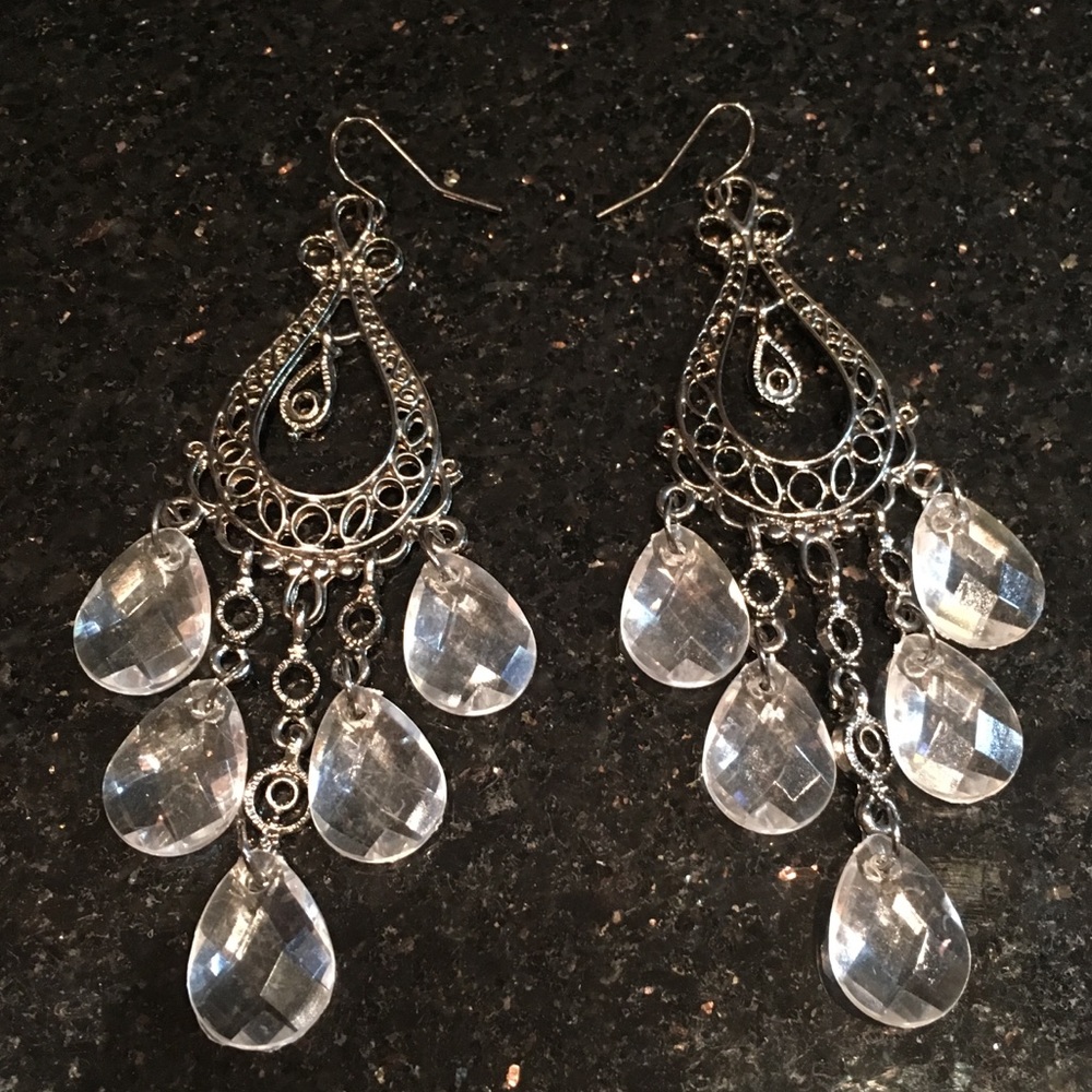 Crystal Drop Earrings